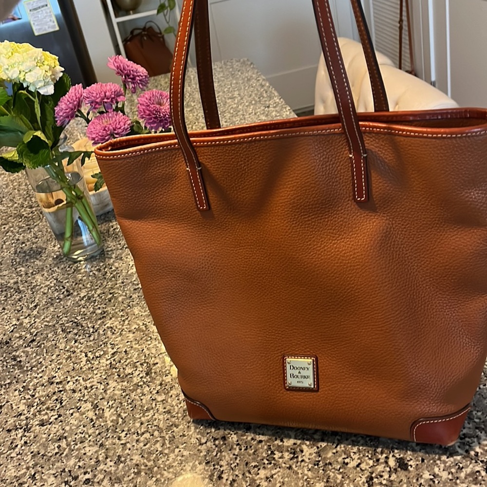 Dooney and Burke Vintage All Weather Leather Tote